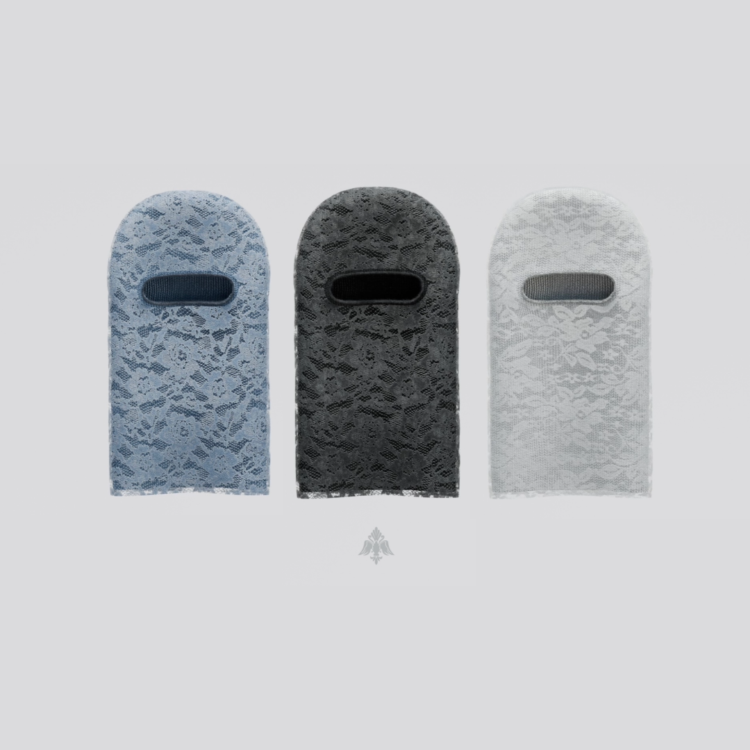 3 PACK LACE BALACLAVA