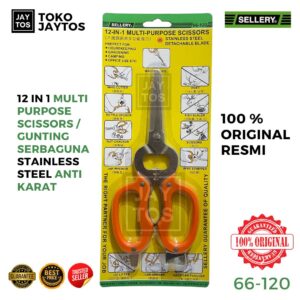SELLERY 66-120 Multi Purpose Scissors 12 in 1 Original | Jaytos