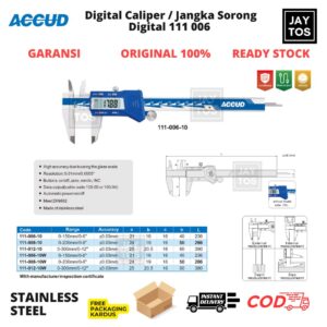 ACCUD Digital Caliper Jangka Sorong Digital