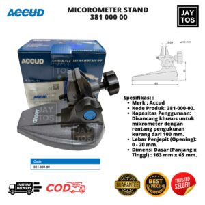 ACCUD Micrometer Stand 381-000-00 Original | Jaytos