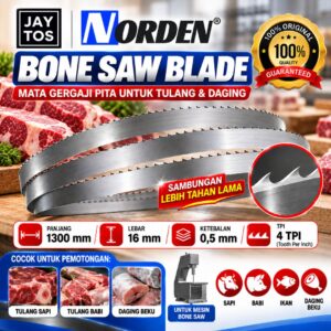 Norden Bone Saw Blade 1300 mm 16 x 0.5 mm 4 TPI Original