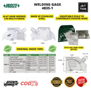 Insize 4835-1 Welding Gage